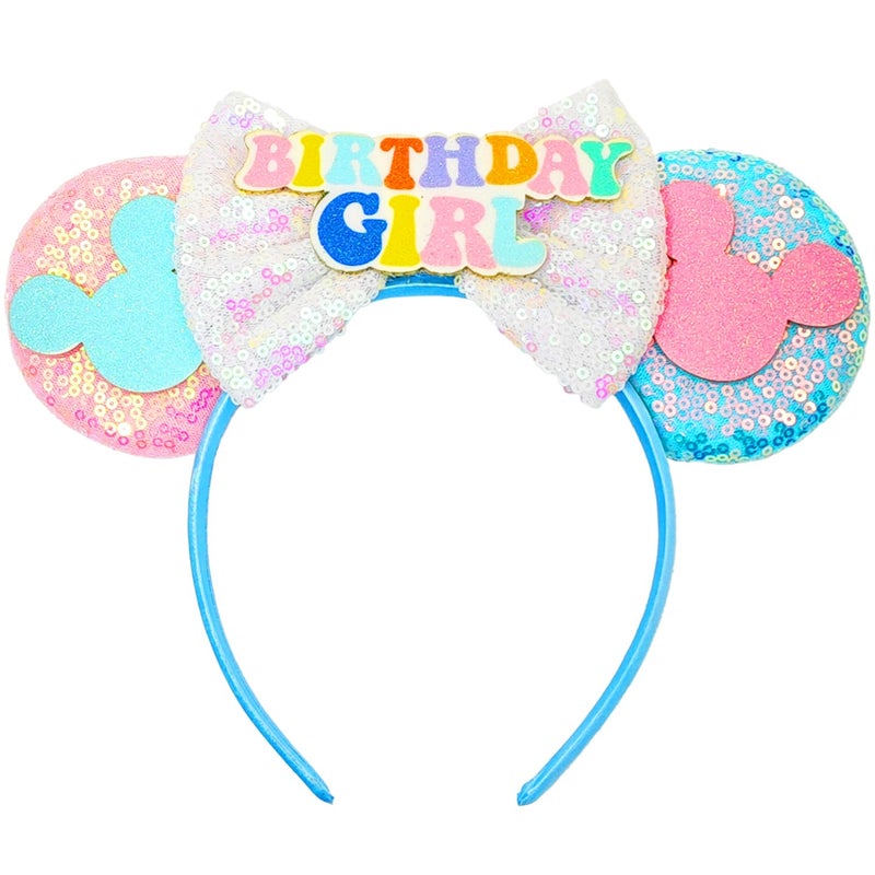 MADO Headband, Mouse Ears Headband for Women adults kids, Park Ears headbands for Women, New-birthday - Image 1
